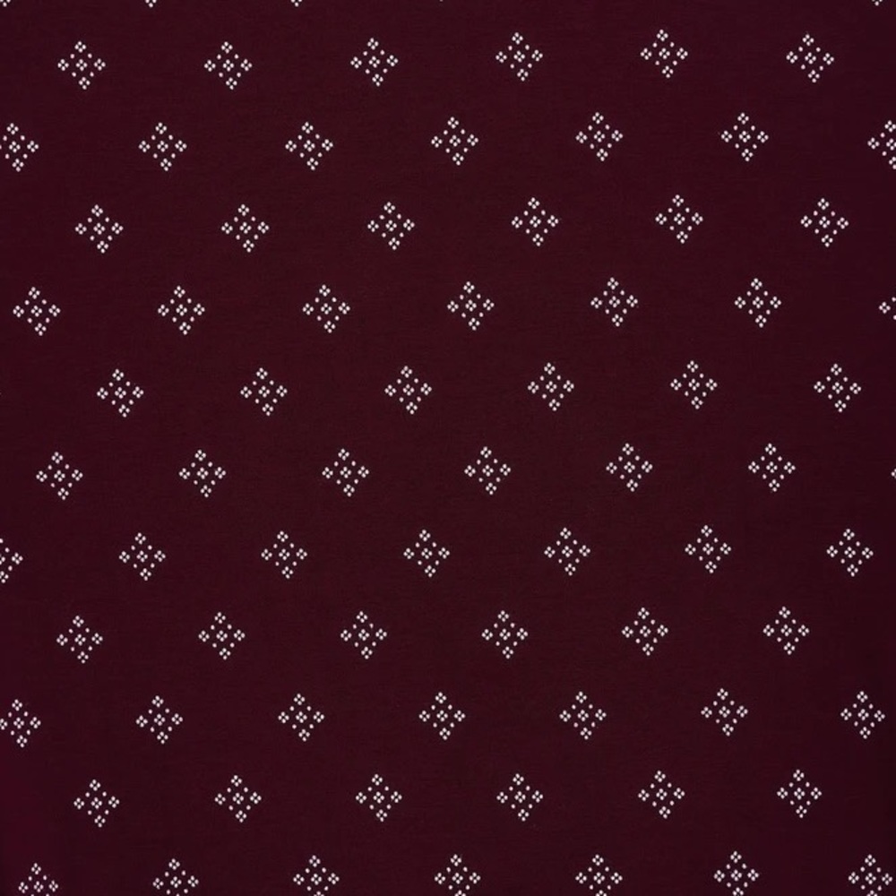 🍷Latched Mama🍷 Drawstring Nursing Dress in Merlot Motif - Picture 6 of 7